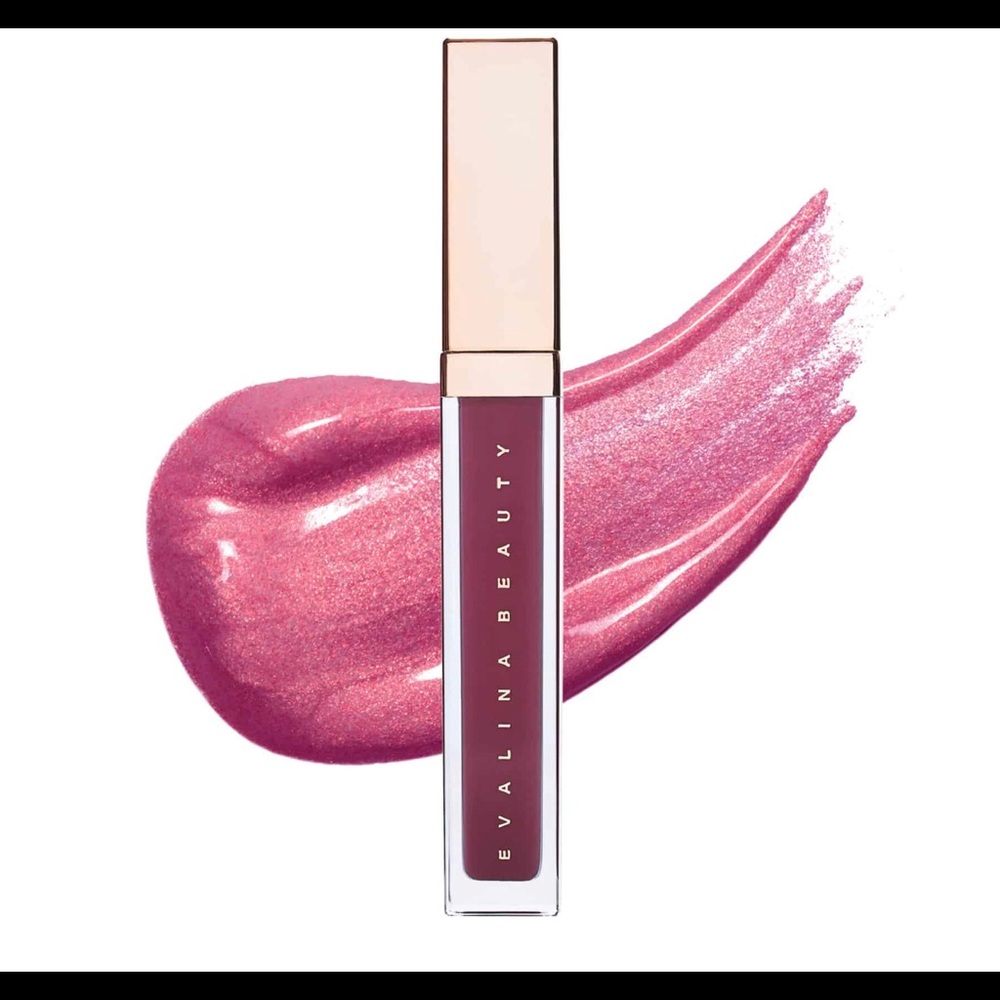 EVALINA BEAUTY Lipgloss in Berry
